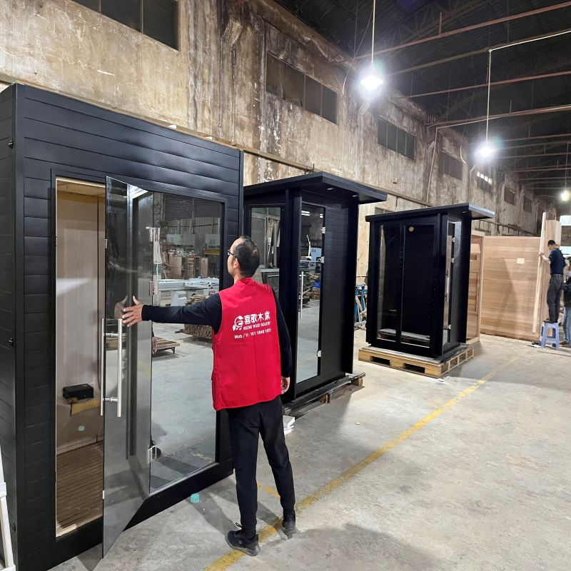 Уличная паровая сауна на 4 человека