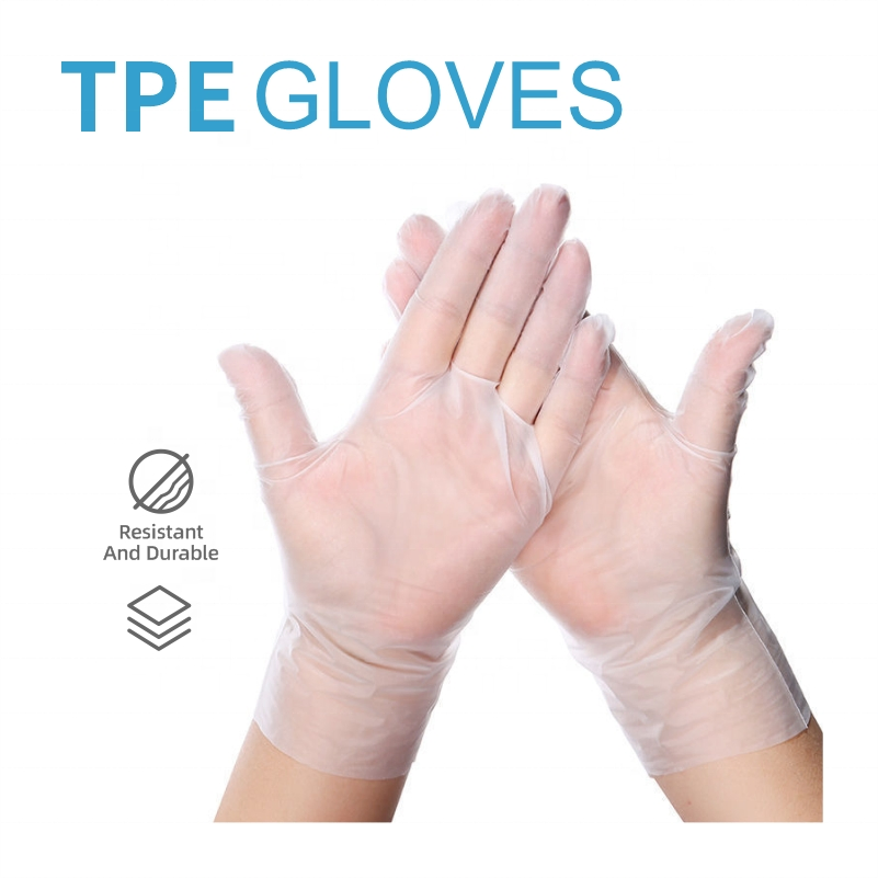Eco-Friendly TPE Gloves Biodegradable for Food Handling
