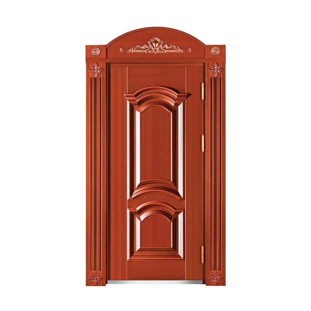 Стальная входная дверь в классическом стиле