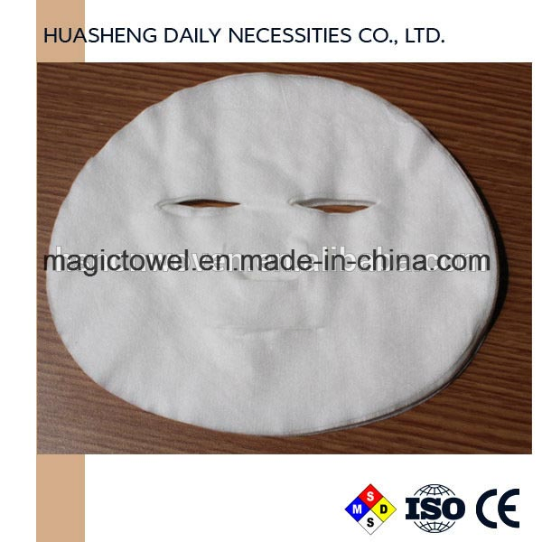 Nonwoven Spunlace Cotton Face Mask Sheet Disposable Compressed Face Mask