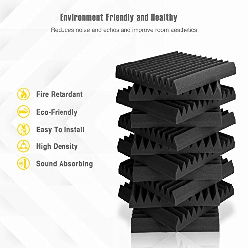 Easy to Installation Acoustic Panels Wall Studio Record Acoustic Foam