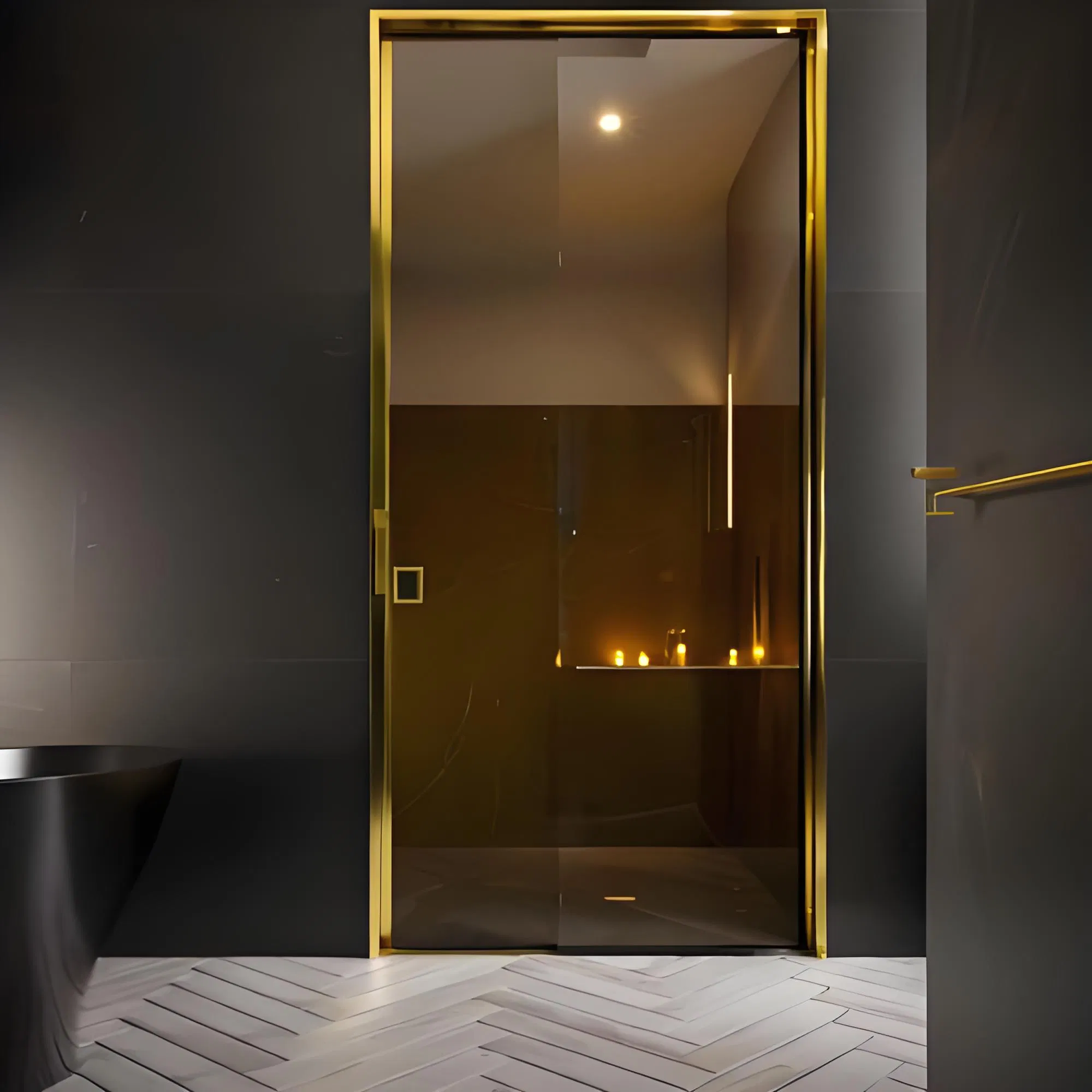 Закаленное стекло 8 мм для раздвижных и распашных дверей