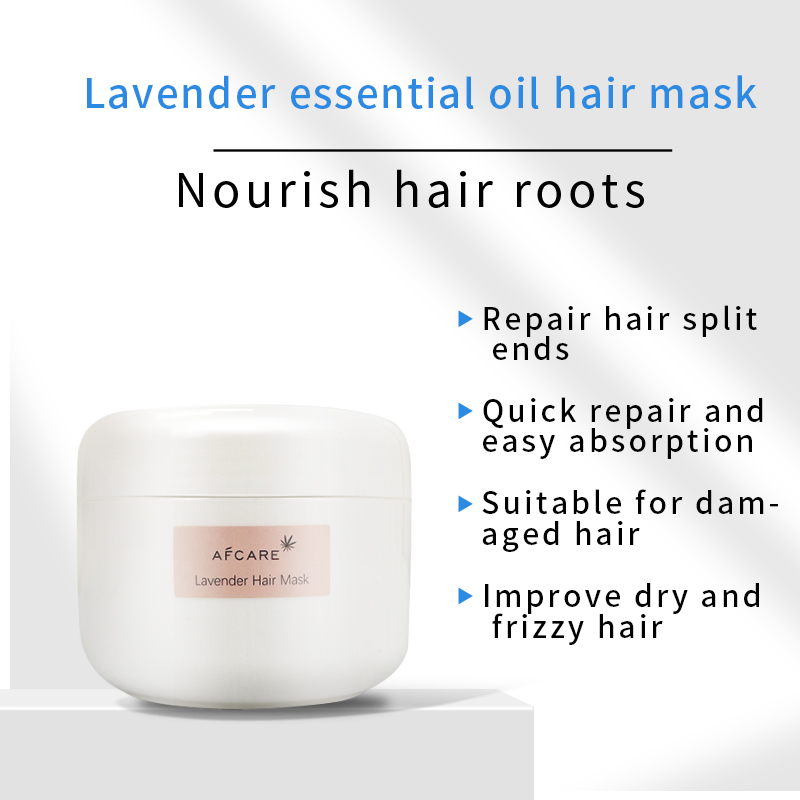Quick Repair and Easy Absorption Nourishing Lavender Hair Mask Suitable