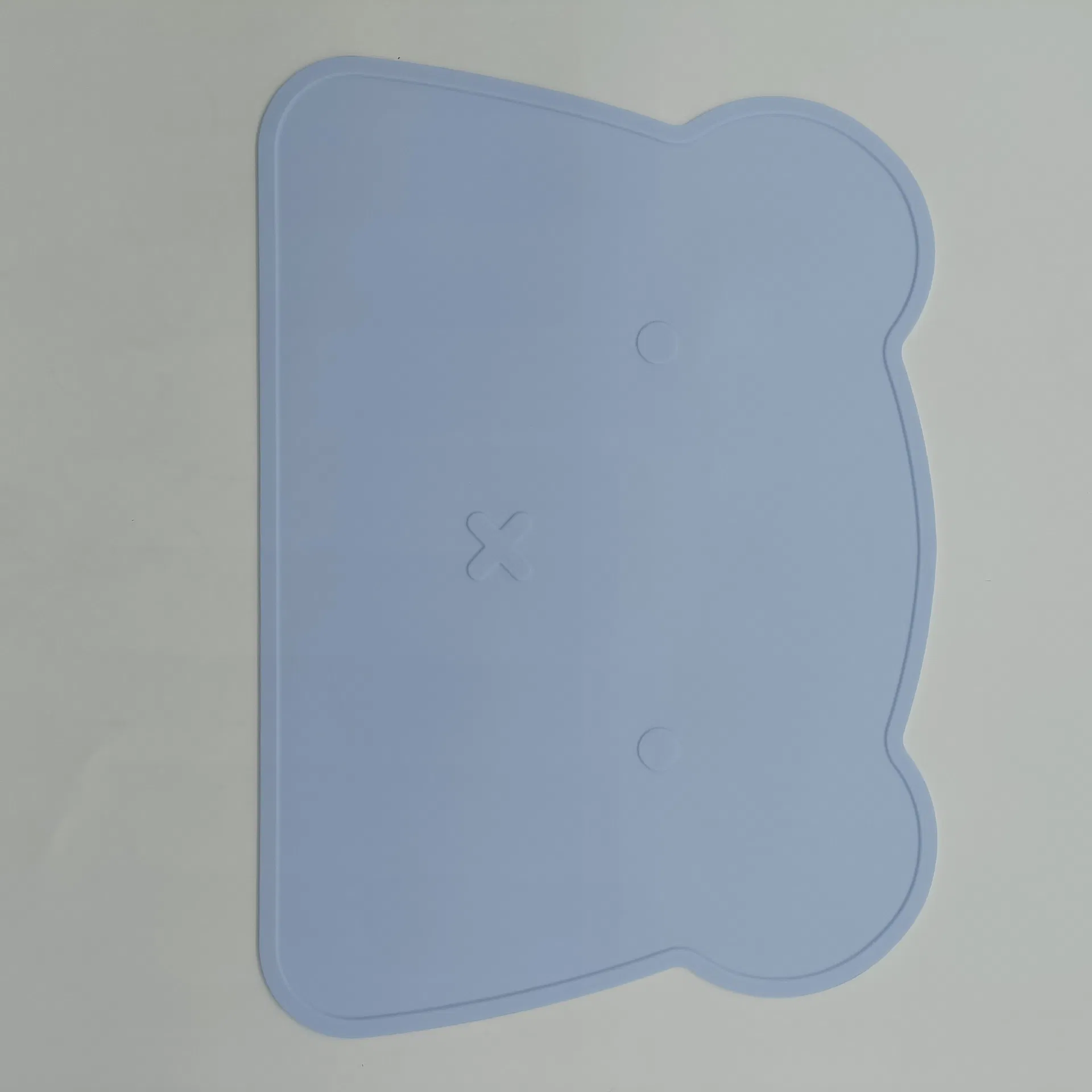 Food Grade Silicone Bear Kitchenware Table Mat Silicone Rubber Folding Kid Placemat