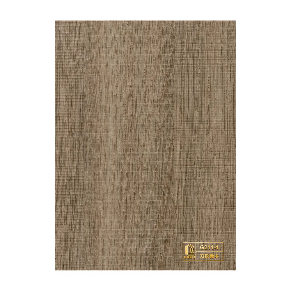 Anti-Static Good Stability PVC Waterproof Wood Veneer Film for Sofa Background Wall