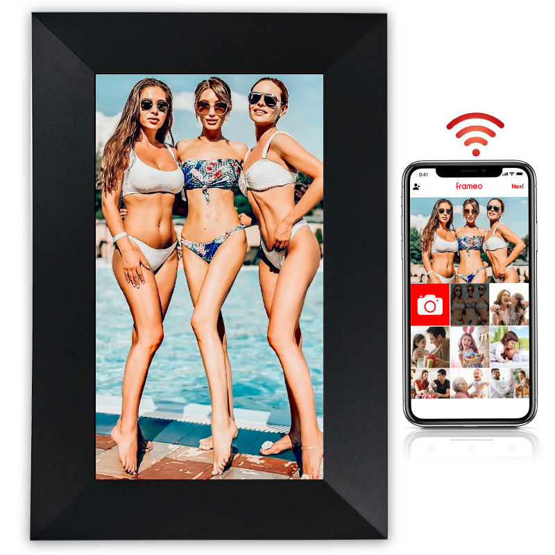 7-Inch Frameo Smart Cloud Digital Photo Frame Picture Video Player Electronic Album