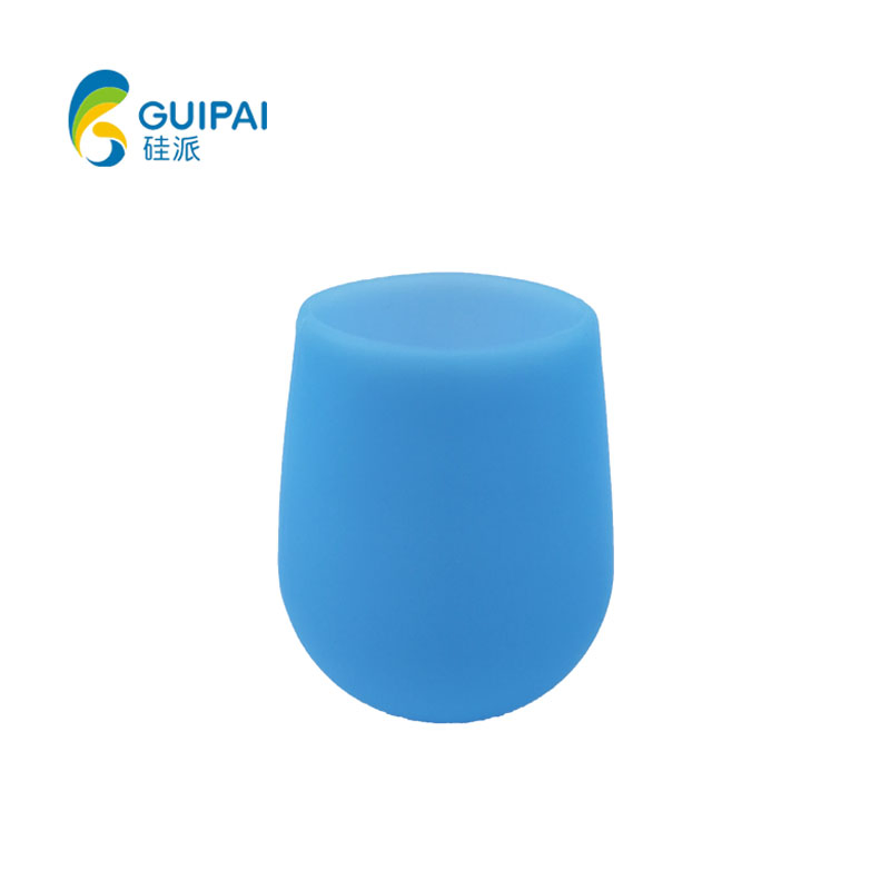 Eco-Friendly Unbreakable Collapsible Silicone Red Wine Juice Beer Drink Cup Bottle Glass