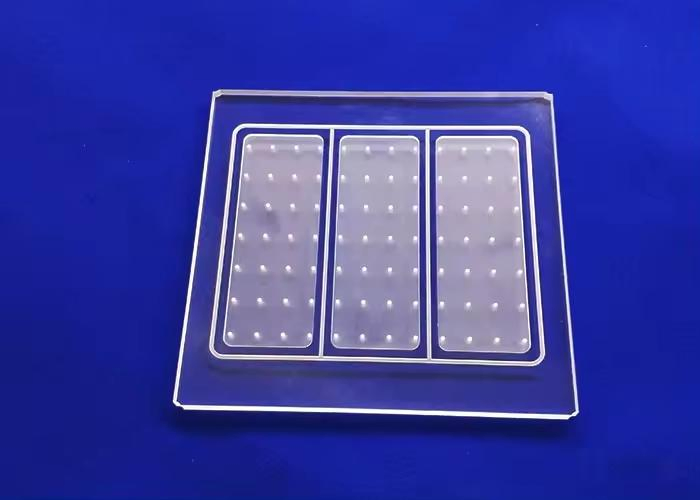 Customized Tempered Heat Polishing Corrosion Resistance Optical High Purity Polished Fused Silica UV Quartz Sheet Glass with Transparent 99.99% U-Shaped Disc