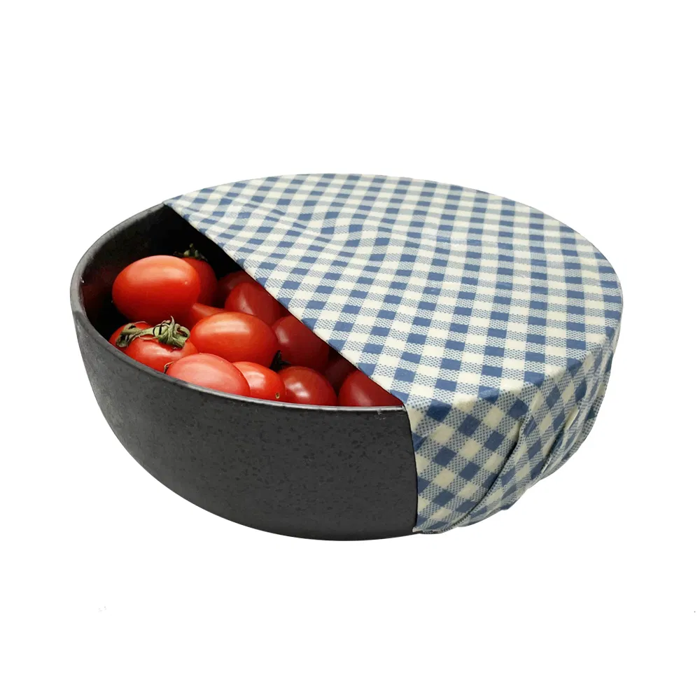 Wholesale Biodegradable Reusable Natural Cotton Sandwich Beeswax Food Wrap Storage Wraps