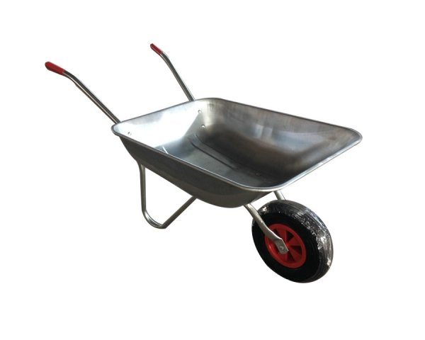 Custom Metal Wheelbarrows with Solid Wheels for Concrete/Garden/Construction in South Africa in Multiple Sizes