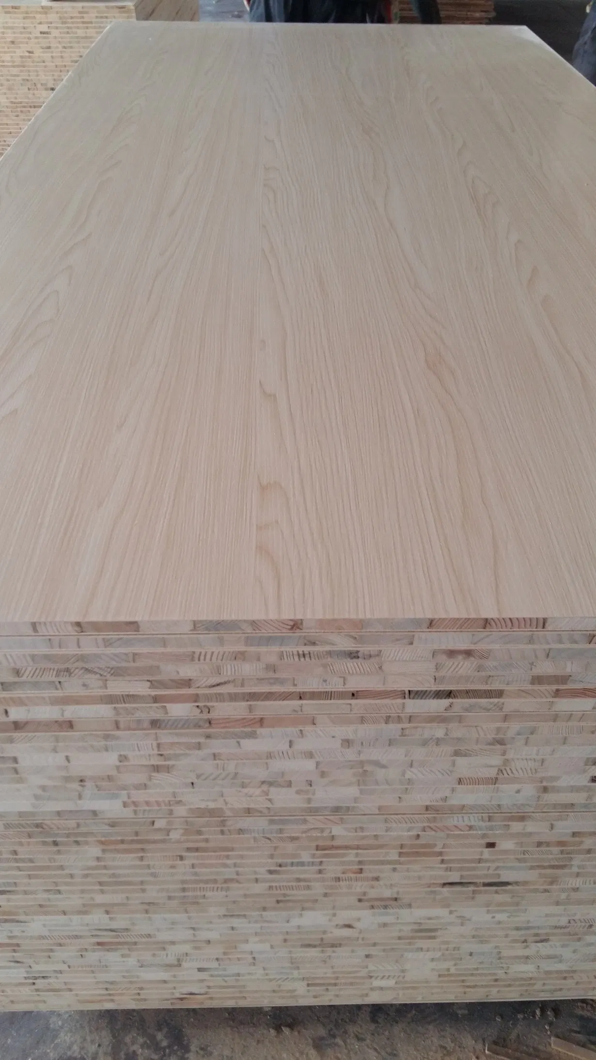 Factory-Pure White Melamine Blockboard in 16mm and 18mm