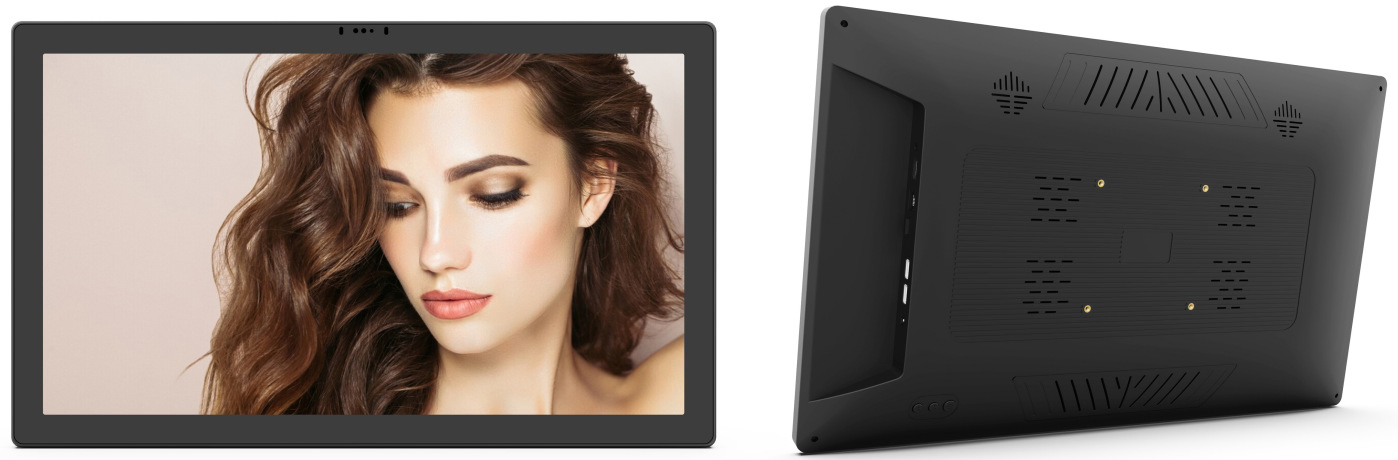 21.5-Inch LCD Wall-Mounted Android Advertising Player Commercial Display Touchscreen All-in-One Digital Frame