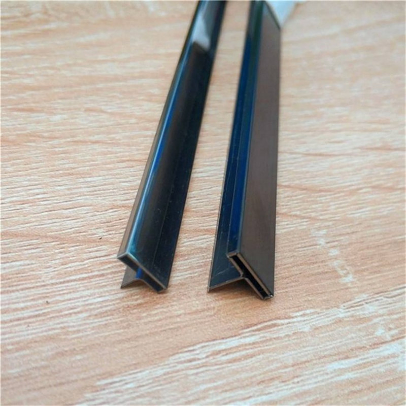 Wall Tile Edge Trim Mirror Stainless Steel T Shape Profile