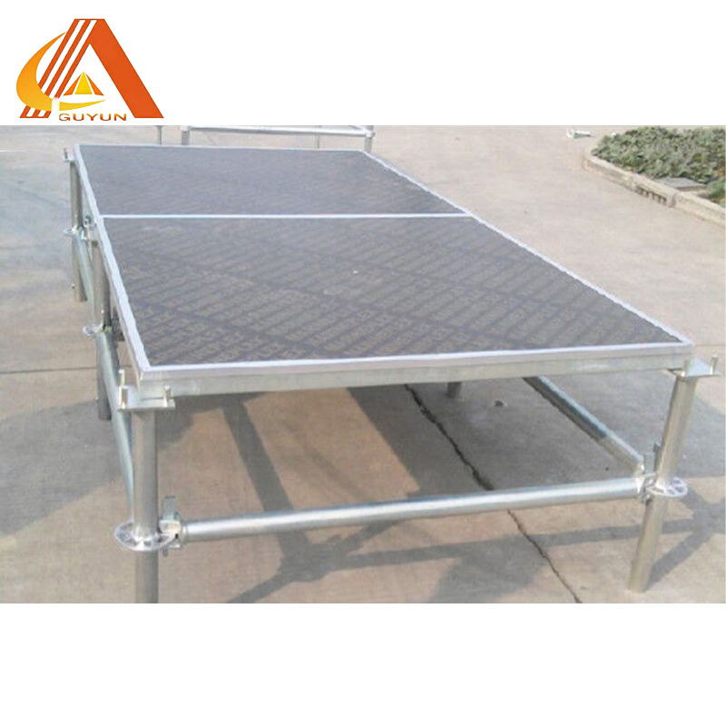 Hot Sale Podium Acrylic Concert Telescopic Stage