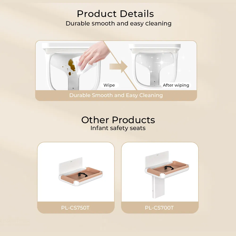 Baby Wall Seat Toddler Wall Seat for Public Restrooms