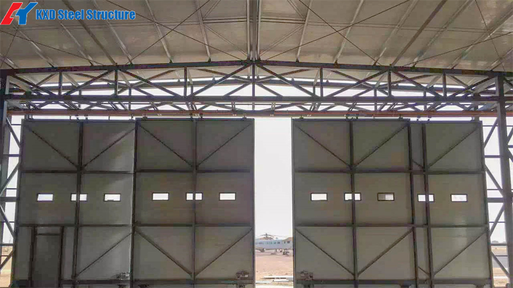 Prefabricated Light Steel Structure Hangar Outdoor Shed Building