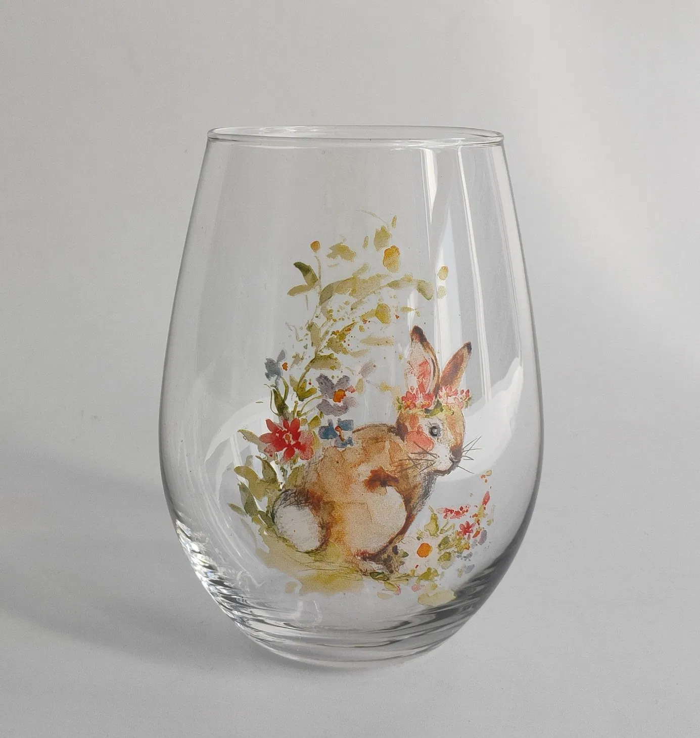 15 Oz Stemless Funny Vintage Unique Personalized Party Anniversary Reunion Decorations Crystal Short Wine Water Gin Spirit and Juice Glass