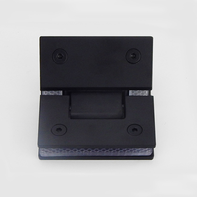 304 Stainless Steel Frameless Glass Black Patch Fitting 90 Degrees Glass Patch Fitting