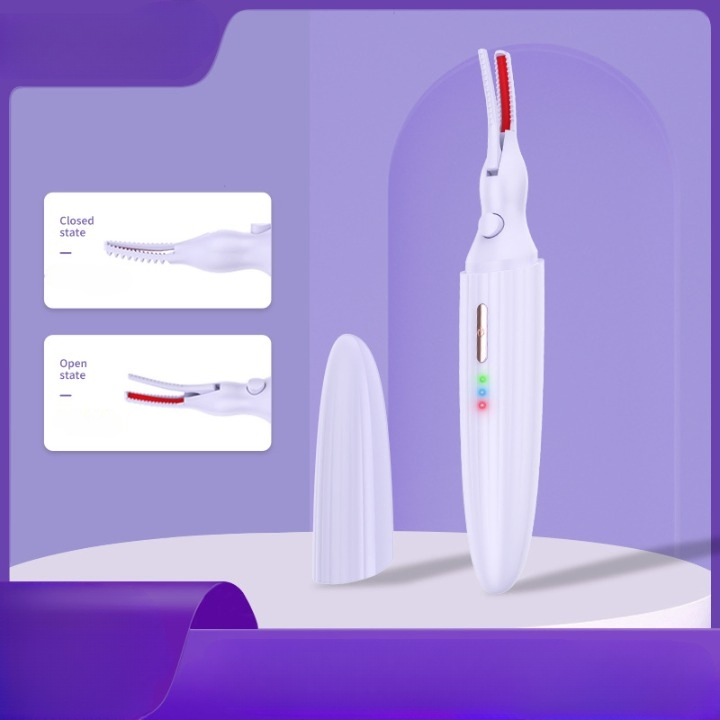 Electric Portable Natural Hot Rolling Long-Lasting Shaping Eyelash Curler