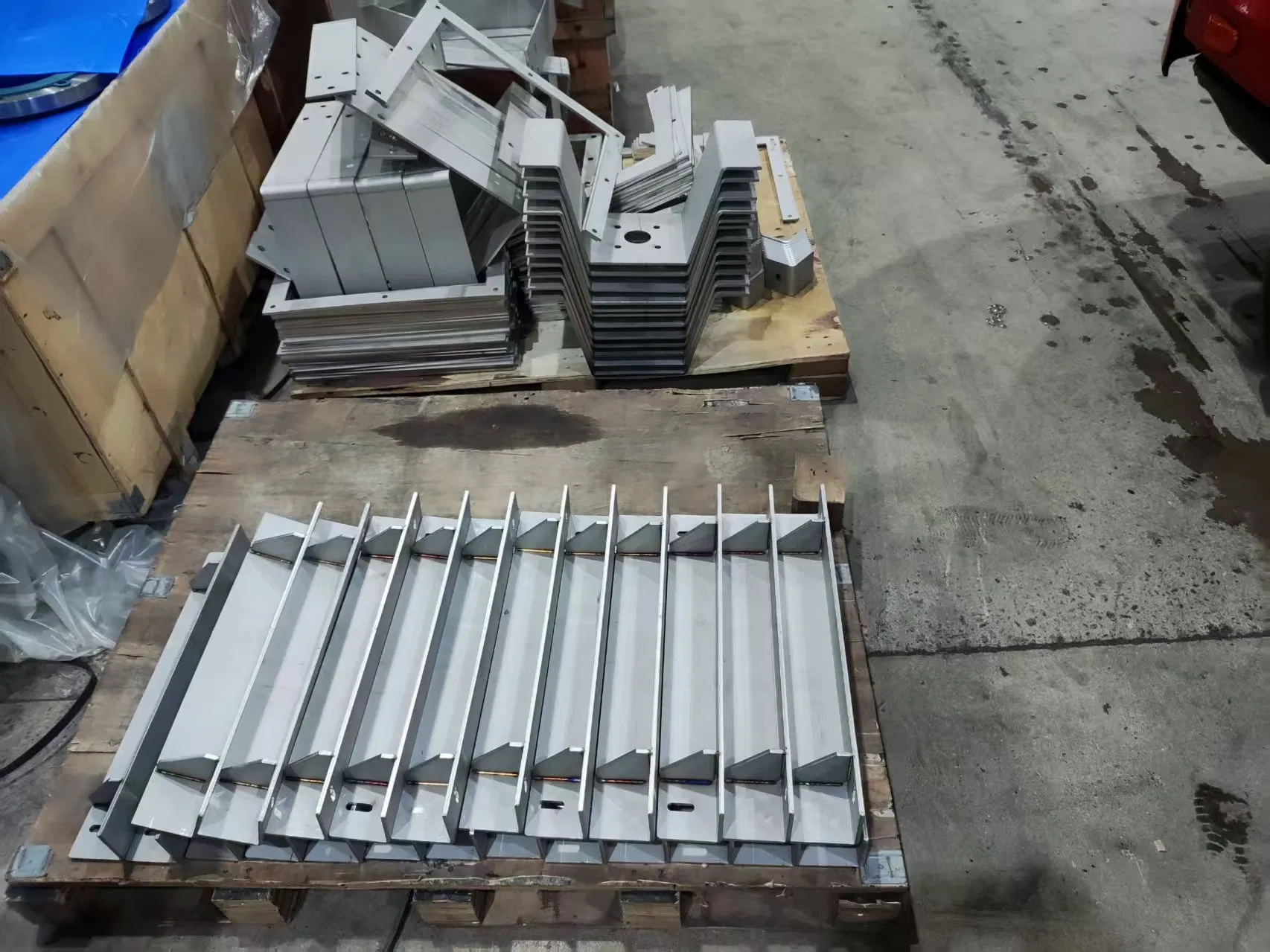 Sheet Metal Structural Parts Fabricated Components