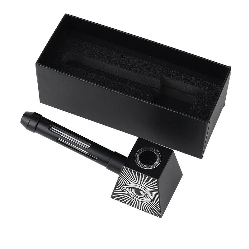 Metal Nail Hammer and Pyramid Metal Smoking Pipe Wholesale Smoker Cigarette Pipe