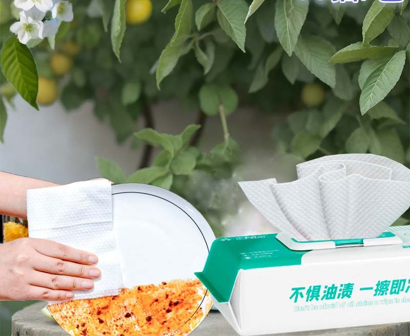 60cts All-Purpose Household Cleaning Wet Tissues for Quick and Easy Cleaning