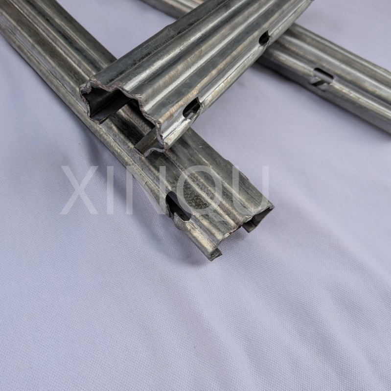 Open Vineyard Post 54X30mm Pre-Galvanized Iron 250cm Height 1.80mm Thickness Fencing Pole