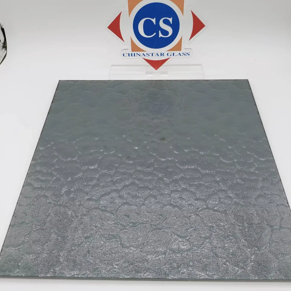 7mm 2140*3300mm Grey Aqualite Patterned Glass for Achitecture/Decorative/Furniture/Window