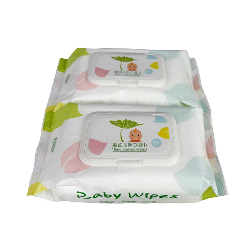 Cleaning Wipe Bamboo Biodegradable Soft Cotton Baby Care Wet Wipe