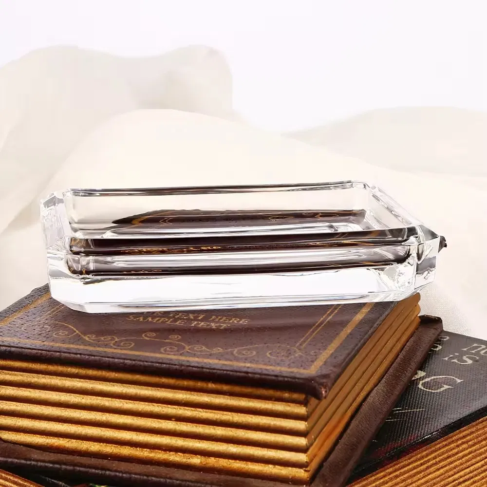 Стеклянная мыльница для раковины CI27232