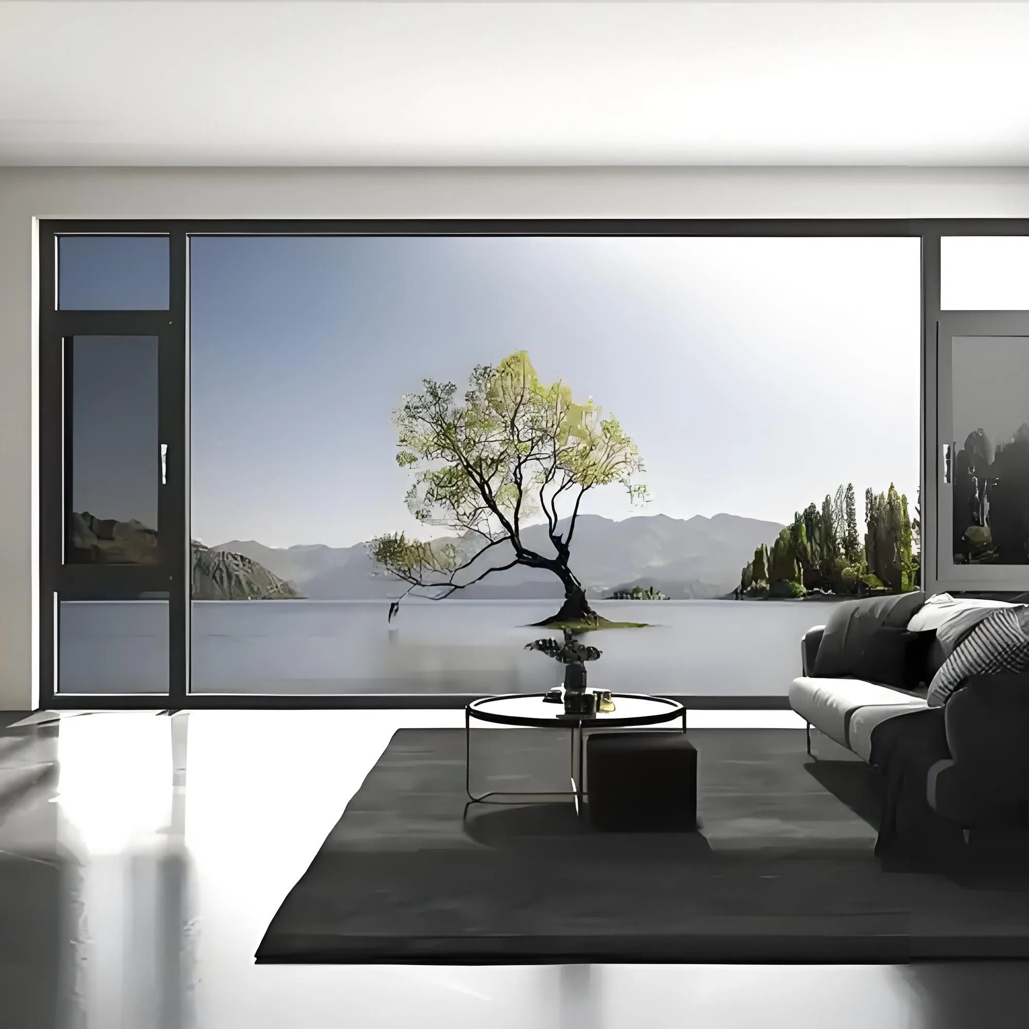 Premium 6063 Aluminum Alloy Profiles for Stylish Glass Walls