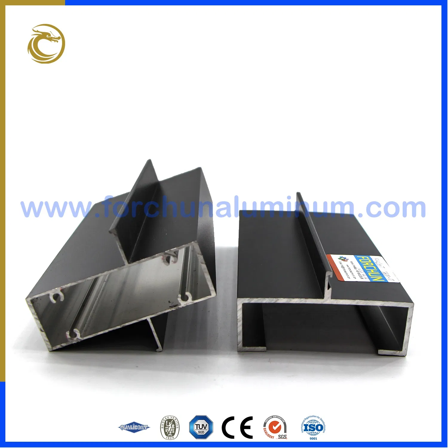 Silver Anodized Sliding Windows Aluminumm Profiles for Jamaica