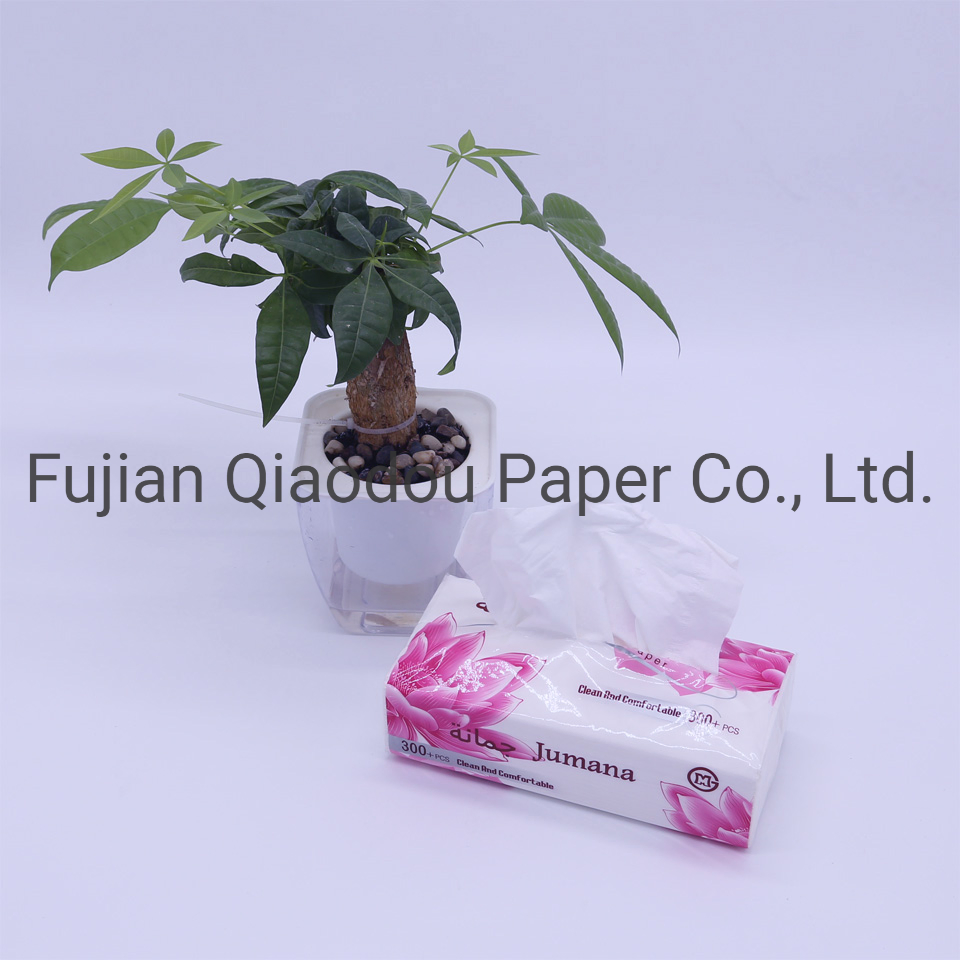 Factory Price Support Customization Printed 18*18cm Facial Tissue Paper