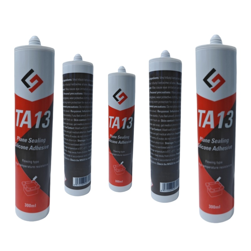 Aluminium Windows and Doors Tube Packaging No Smell Adhesive Glue Silicone Sealant for Kitchen Cabinet