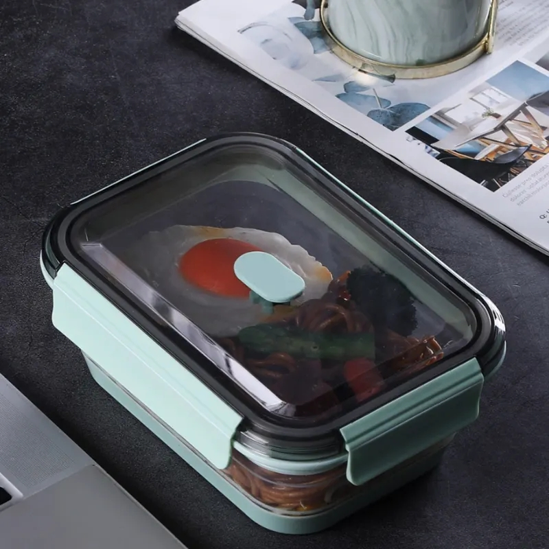 Складной силиконовый контейнер для еды, 3 предмета