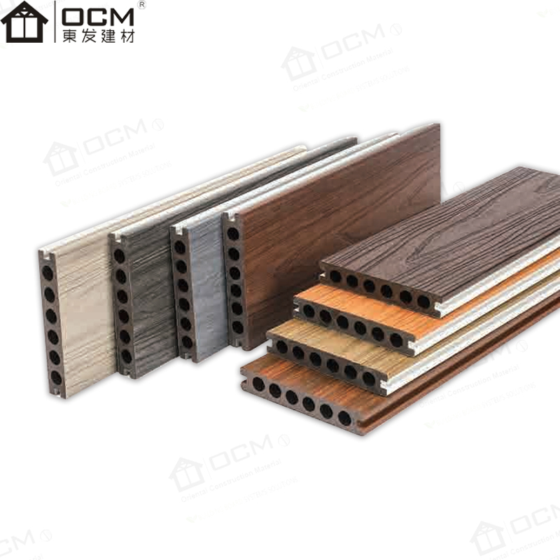 High Quality Decorative Wall Cladding Panel Eco Classic Wooden Pattern Plastic WPC Wall Panel