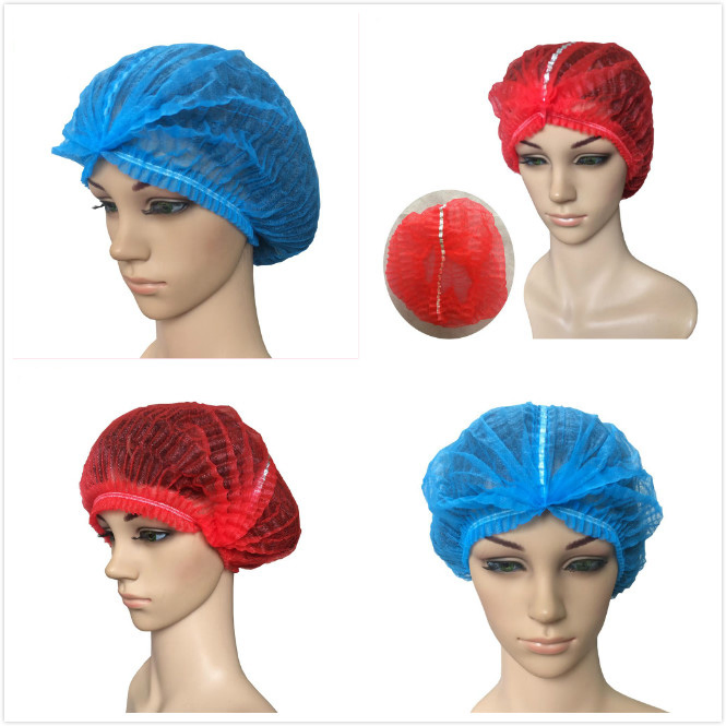 Disposable Non-Woven Surgical Clip Cap Nurse Cap for Hospital Medical