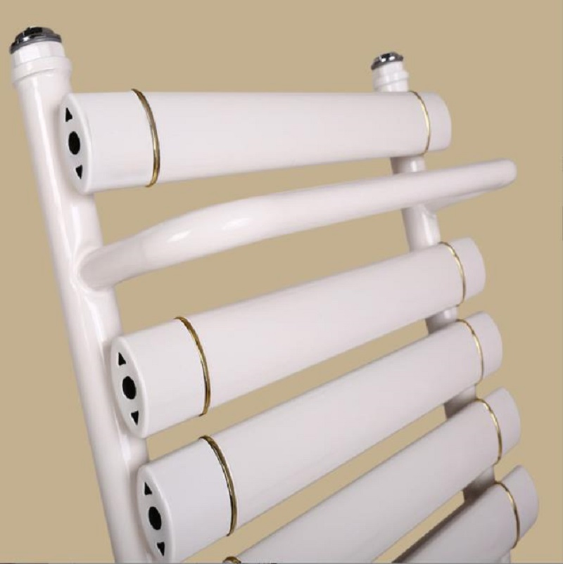 Wall Mounted Aluminum Hot Water Heating Towel Radiator Bathroom Towel Rail Warmer