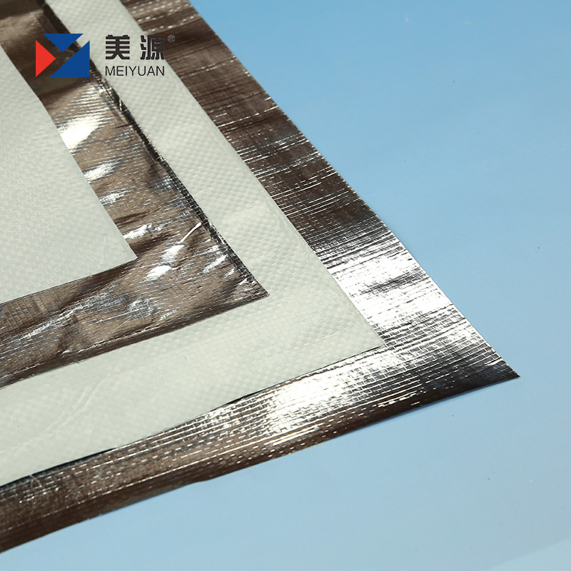 Building Materials Wholesale Aluminum Foil Facing Insulation Foil-PE Woven Lamination