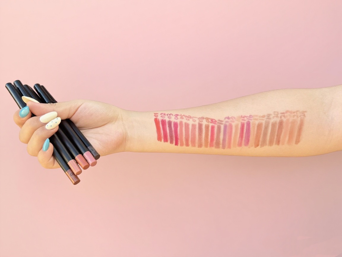 Private Label 24 Colors Available Lip Liners Waterproof Vegan High Quality