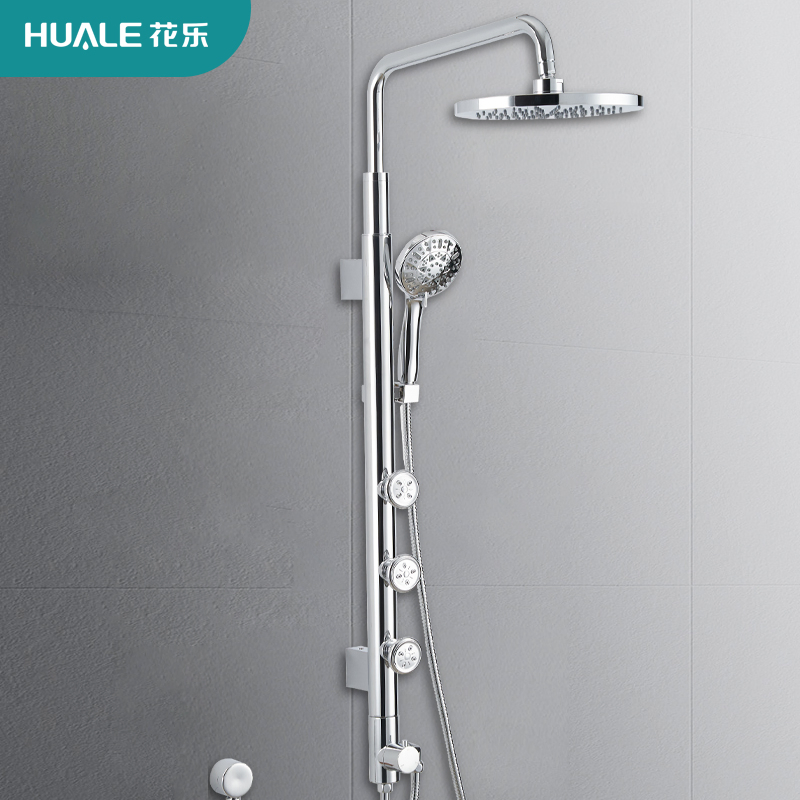 Good Quality Chromed Hl-2468 Shower Column Body Jets Shower System for Bathroom