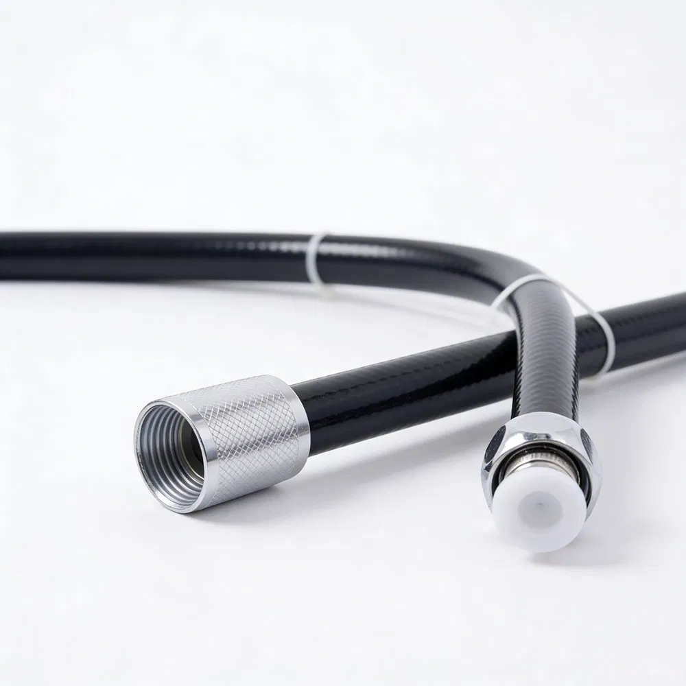 Durable Flexible Chrome Shower Hose for a Stylish Bathroom Look