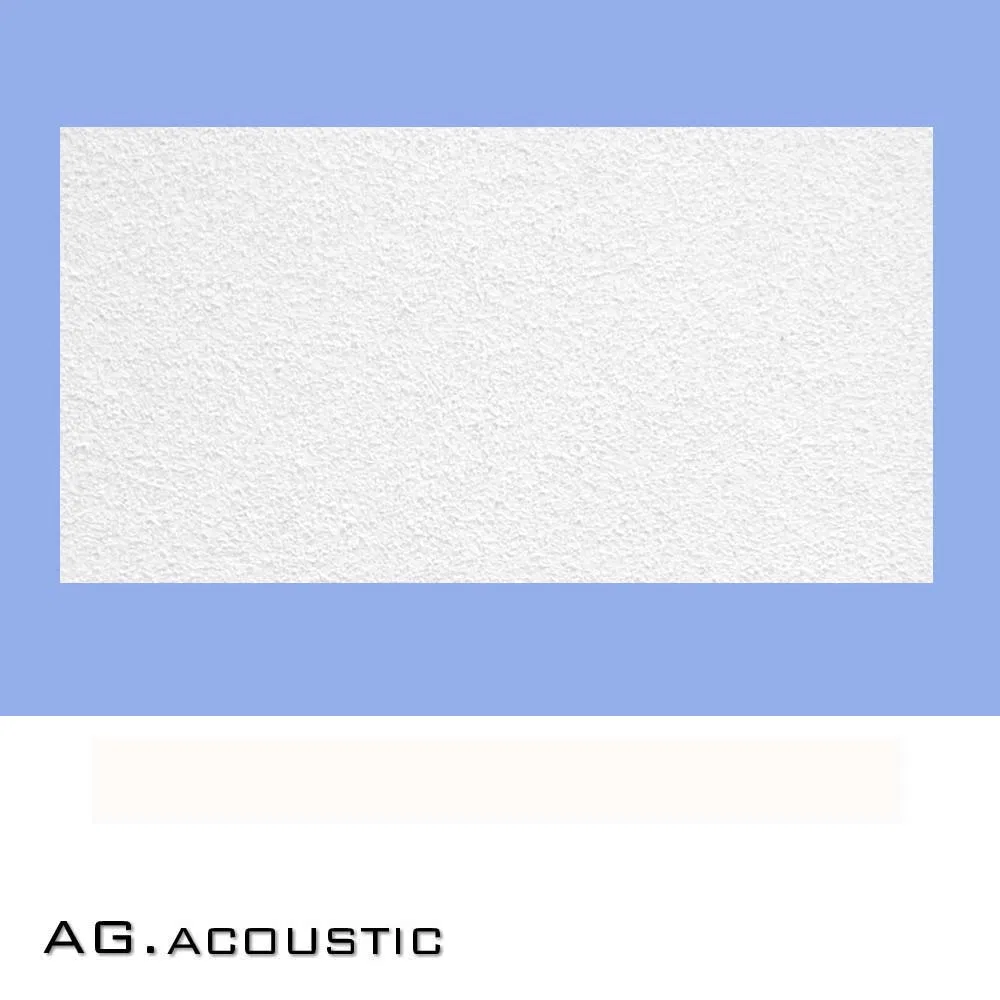 AG. Acoustic Building Material Acoustic False Ceiling Mineral Fiber Wall Panel Soundproof Ceiling Tiles