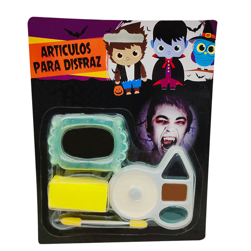 Halloween Party Safe and Non-Toxic Face Body Paint Makeup Kit