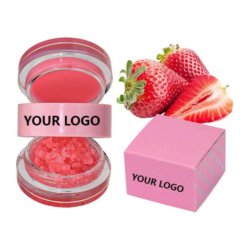 Wholesale Collagen and Balm Private Label Mask & Scrub Lip Care Set