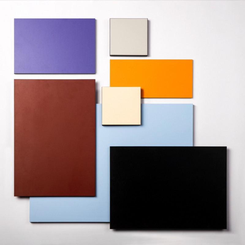 Fire Resistant HPL Sheet Surfaces Countertops Cabinets Exterior Wall Panels