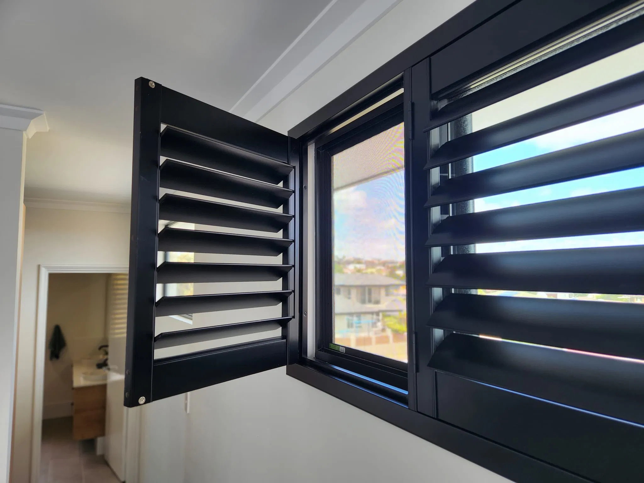 Black Window Shutters Are a Stylish and Modern