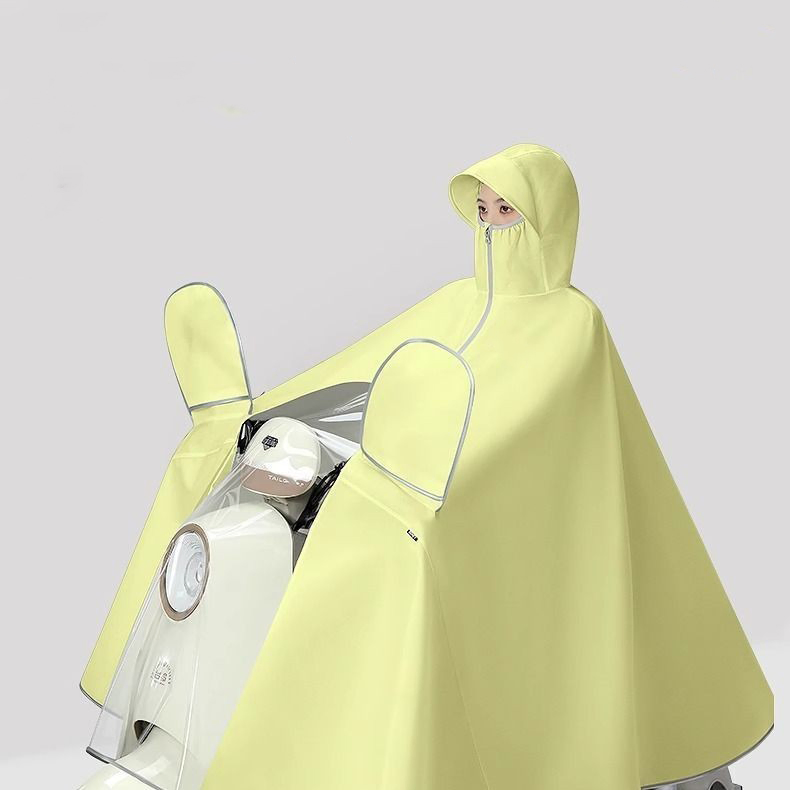 Adjustable Waterproof Raincoat for Perfect Fit and Enhanced Night Visibility