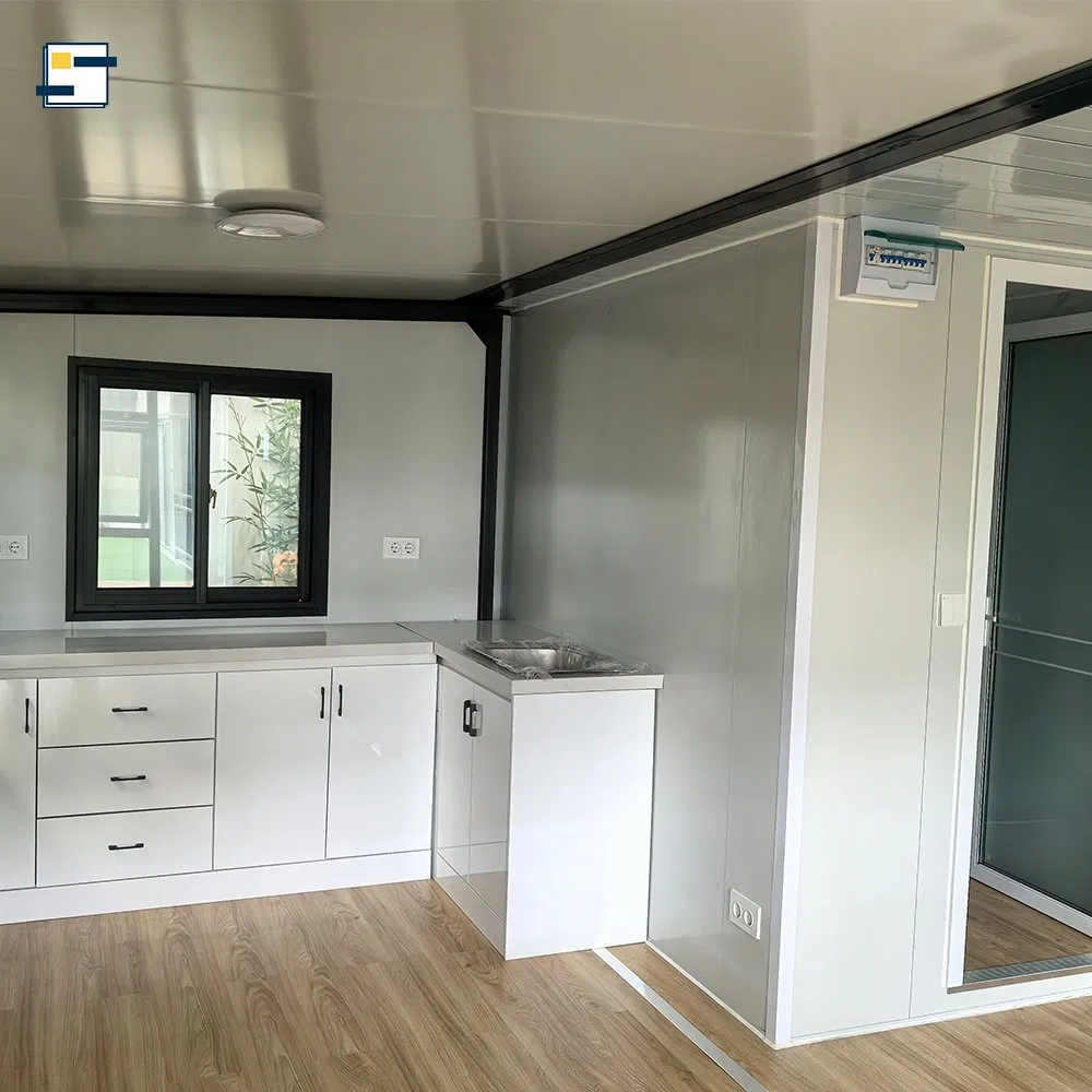 Vesspod Ready to Ship 40FT 20FT Expandable House Mini Modular Homes Double Wing Container