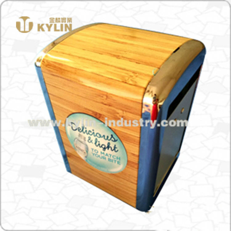 China New Restaurant Hot Sale Metal Napkin Dispenser